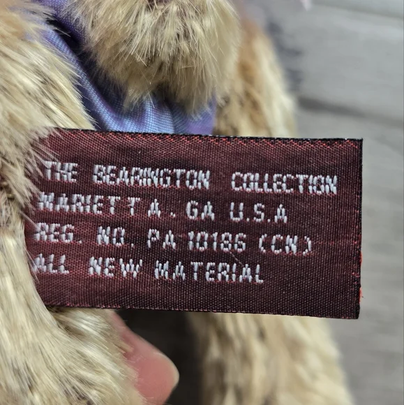 Bearington collection "pixie fluttering" rabbit plush Collectible - Picture 7 of 7